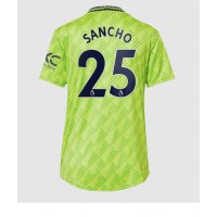 Fotbalové Dres Manchester United Jadon Sancho #25 Dámské Alternativní 2022-23 Krátký Rukáv